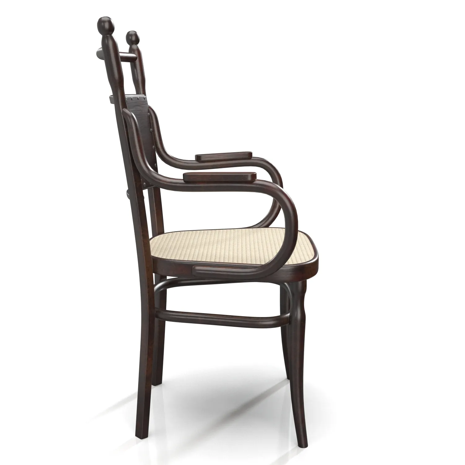 Thonet Dining Chair PBR 3D Model_06